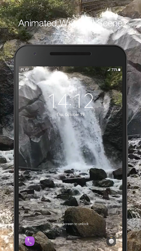 Waterfall Live Wallpaper Screen 3