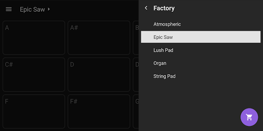 Infinite Pads Screen 2