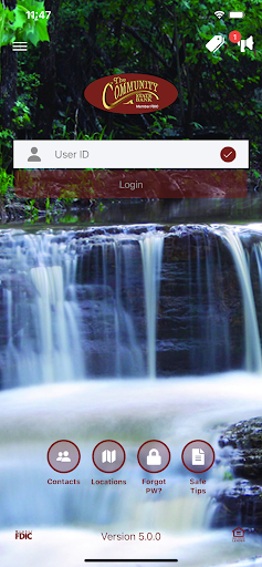 Android application TCSB Mobile Banking screenshort