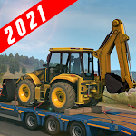 Cover Image of Tải xuống Crane and Tractor Simulation Game 2.0 APK