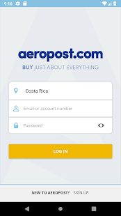 Aeropost Screenshot