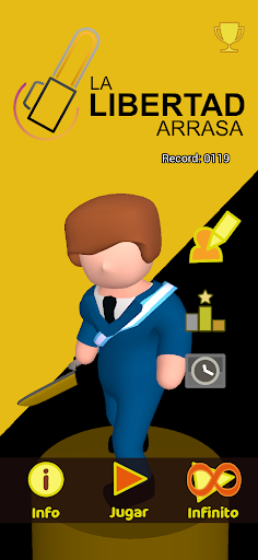 Android application La Libertad Arrasa: Milei screenshort