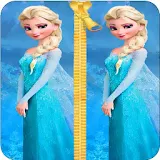 Zipper Elsa Screen Lock For Fans icon