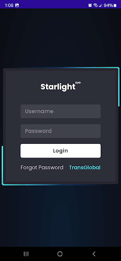 Android application StarLight screenshort