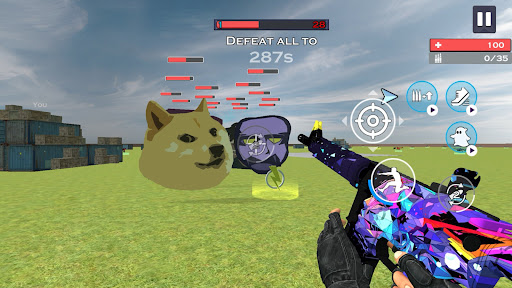 Survival in Maze: Shooter Screen 3