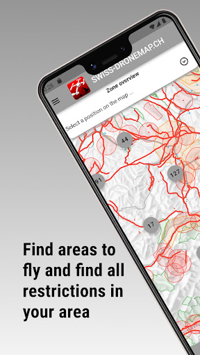 Swiss Drone Map Screen 2