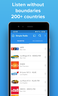 Simple Radio – Live AM FM Radio & Music App Screenshot