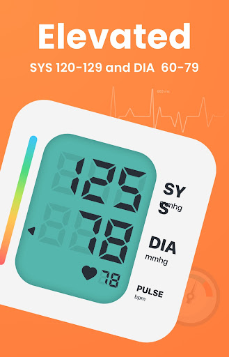Blood Pressure - Heart Rate screenshot