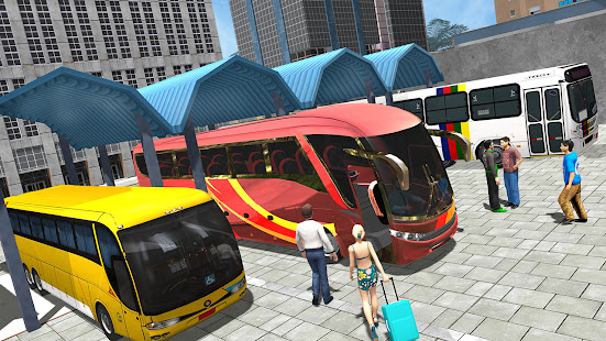Coach Bus Simulator 3D Games 1.2 APK screenshots 8