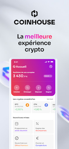 Aperçu de l'application