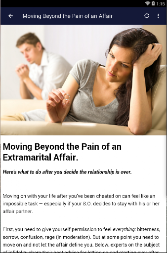 HOW TO MOVE ON