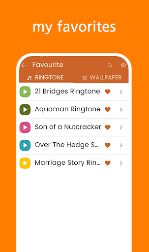 Movie music Ringtone Screen 3