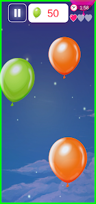 Popping balloons: a game for children