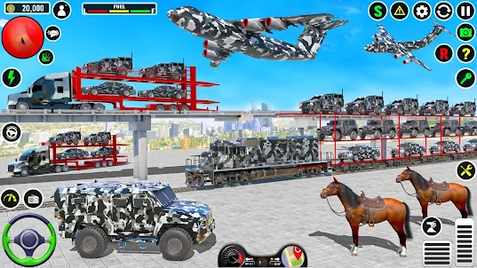 US Army Truck Simulator Games