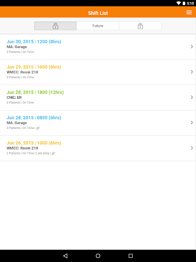 Fisdap screenshot 11