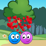 Cover Image of Descargar Blue & Red Pinky Ball Lovers  APK