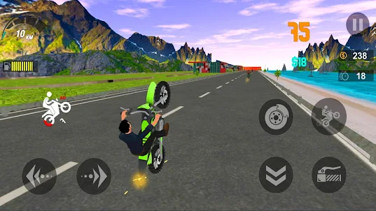 Wheelie Moto 3d Bike Life Game