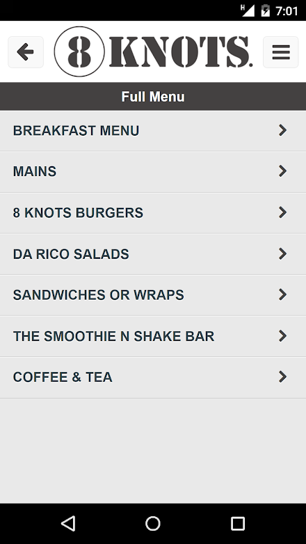 8 Knots Cafe Screen 3