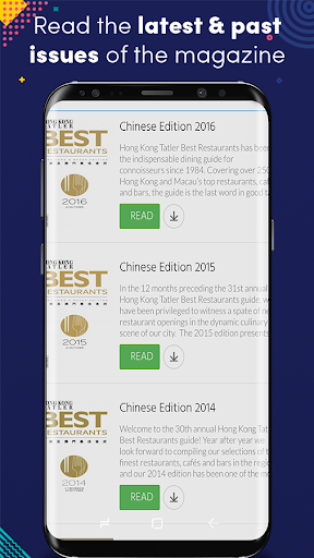 Android application Hong Kong Restaurants Chinese screenshort