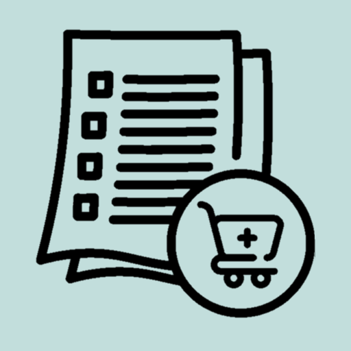 Shopping list logo