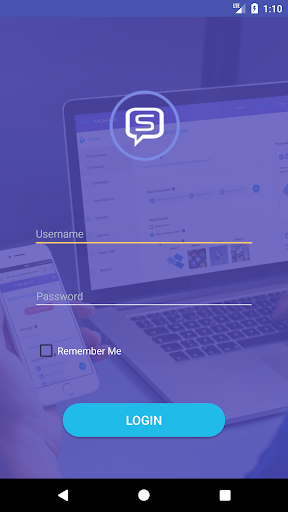 Android application Sociamonials - Social Media screenshort