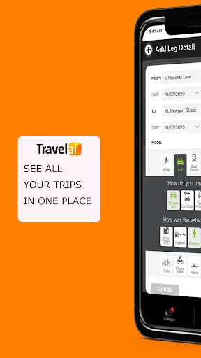 MyWays Automatic Travel Survey Screen 3