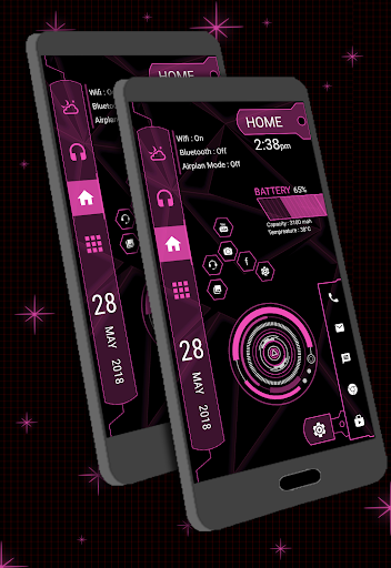 Screenshot of Strip Hi-tech Launcher 2025