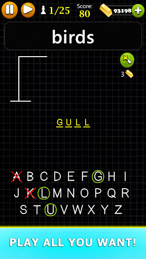 Hangman - Word Game  screenshots 21
