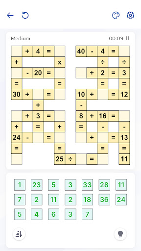 Screenshot Crossmath - Math Puzzle Games