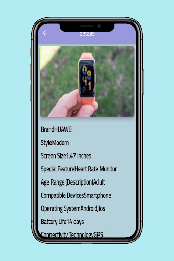 Huawei Band 6 Fitness guide Screen 3