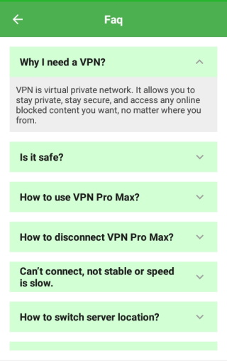 VPN Pro Max-Secure Fast Proxy Screen 3