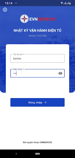 Android application Elogbook Genco3 screenshort