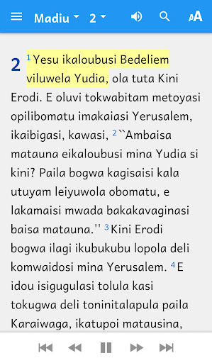 Kiriwina Bible Screen 2