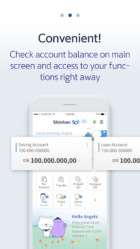 Shinhan Bank Indonesia SOL Screen 2