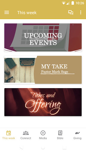 Android application Maineville Baptist screenshort