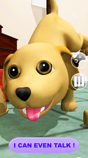 甜说话的小狗：有趣的狗 - Cute Games Now screenshot 2