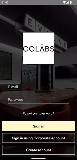 Android application COLABS Connect screenshort