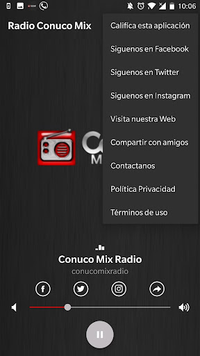 Conuco Mix Radio Screen 3