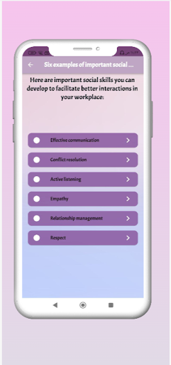 SOCIAL SKILLS Screen 3