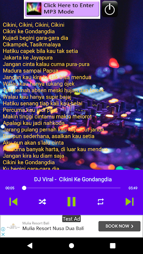 DJ Remix Viral Offline Screen 2