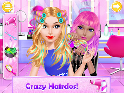 Captura 6 Makeup Salon Games for Girls android