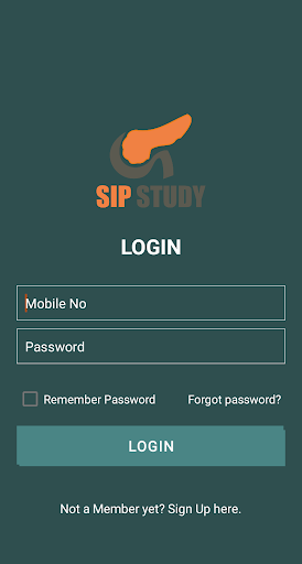 Android application SIP STUDY screenshort