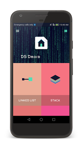 Android application Data Structure Program using C screenshort