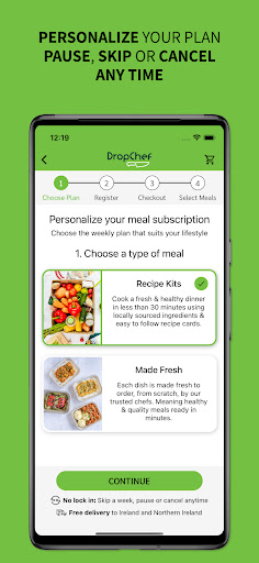 DropChef Screen 2