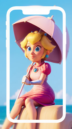 Princesse Peach Wallpaper 4K