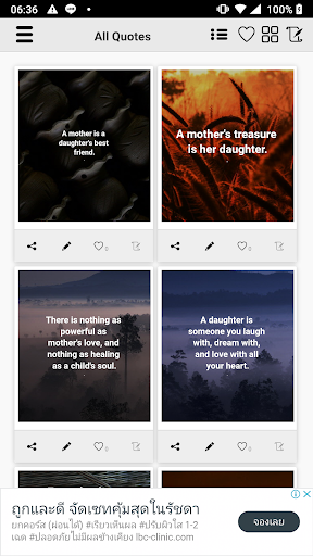Mother Daughter Quotes Screen 3