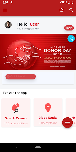 Android application Lal Boond screenshort