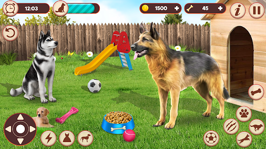 Captura de Pantalla 11 Juego de Simulador de Perros android