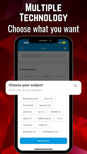 Core Networking Classes Screen 3