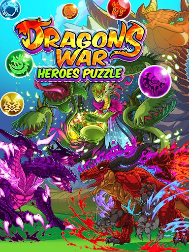 Android application Dragon War Hero Puzzle screenshort